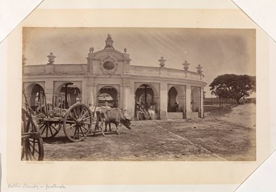 Pralnia publiczna, Gwatemala autorstwa Eadweard Muybridge