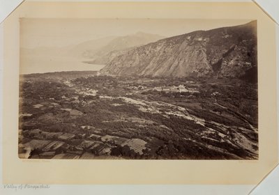 Dolina Panagachel, Gwatemala autorstwa Eadweard Muybridge