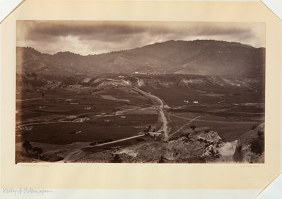 Dolina Totonicápan, Gwatemala autorstwa Eadweard Muybridge