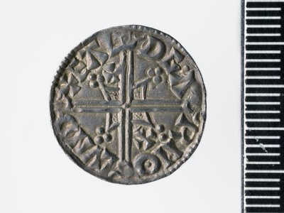 Penny of Aethelred II, mennica londyńska, 978 (srebro) (rewers 3706818) autorstwa Ealdgar Ealdgar