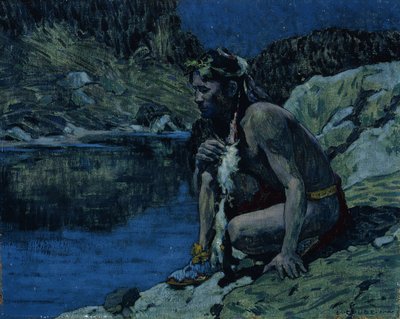 Wieczorna Samotność autorstwa Eanger Irving Couse