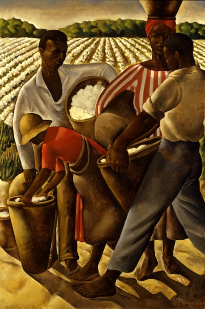 Zatrudnienie niewolników w rolnictwie, 1934. autorstwa Earle Richardson