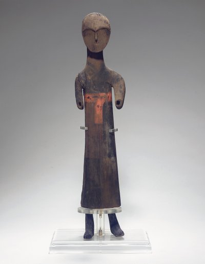 Rzeźbiona postać sługi, 475-221 pne autorstwa Eastern Zhou Dynasty Chinese School