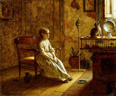 Dziecięca menażeria autorstwa Eastman Johnson