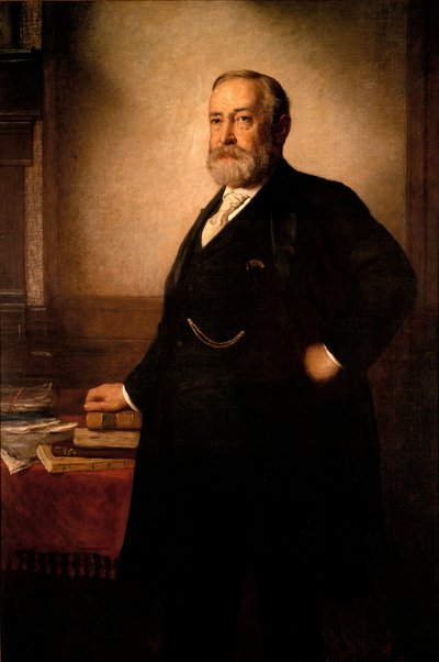 Benjamin Harrison autorstwa Eastman Johnson