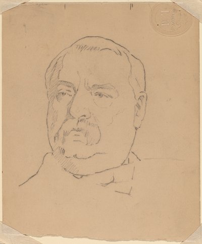 Grover Cleveland [odbyt] autorstwa Eastman Johnson