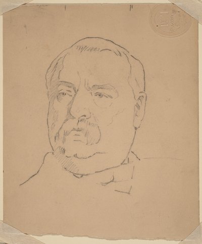 Grover Cleveland [awers] autorstwa Eastman Johnson