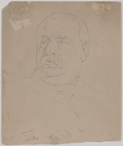 Grover Cleveland [verso] autorstwa Eastman Johnson