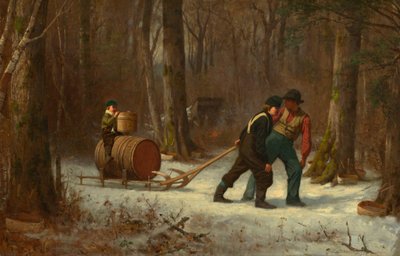 W drodze do obozu autorstwa Eastman Johnson