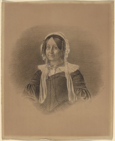 Portret starej kobiety autorstwa Eastman Johnson