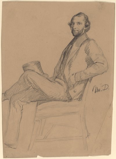 Siedzące studium doktora medycyny autorstwa Eastman Johnson