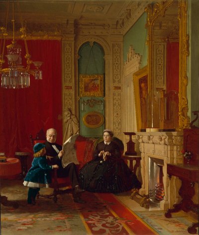 Rodzina Brownów  autorstwa Eastman Johnson