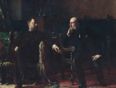 Ustawa o finansowaniu, 1881. autorstwa Eastman Johnson