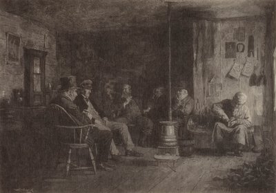 Szkoła Filozoficzna w Nantuckecie autorstwa Eastman Johnson