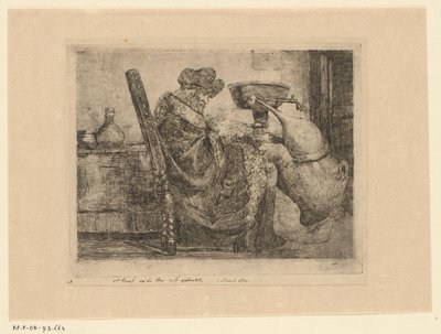 Alchemik autorstwa Eberhard Cornelis Rahms