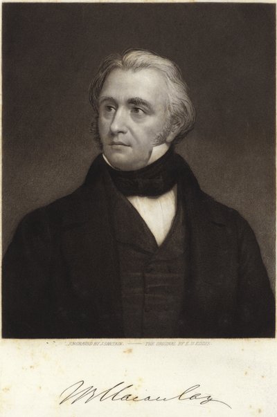 Lord Macaulay autorstwa Eden Upton Eddis