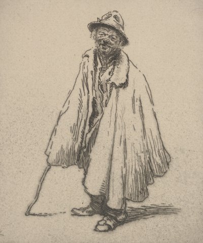 Francesconi (akwaforta) autorstwa Edgar Chahine