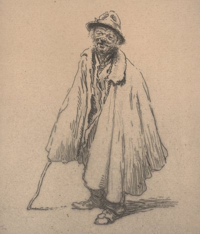 Francesconi, Wenecja, początek XX w. (akwaforta) autorstwa Edgar Chahine