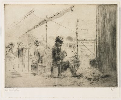 Obieraczka do karczochów; Rialto, Wenecja autorstwa Edgar Chahine