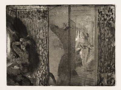 Aktorki w swoich garderobach autorstwa Edgar Degas