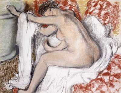 Po kąpieli (Kobieta sama susząca); La Sortie du Bain (Femme S
