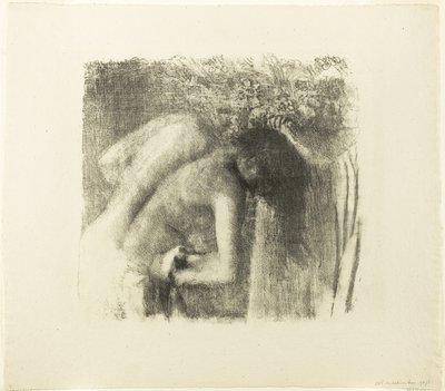 Po kąpieli (wersja duża) autorstwa Edgar Degas