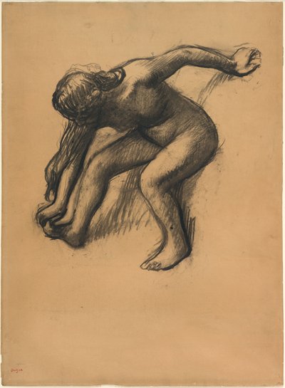 Po kąpieli autorstwa Edgar Degas