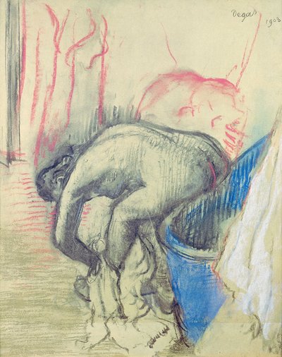 Po kąpieli autorstwa Edgar Degas