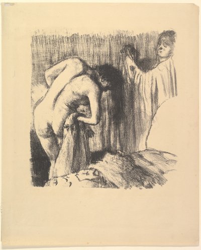 Po kąpieli III, 1891-92. autorstwa Edgar Degas