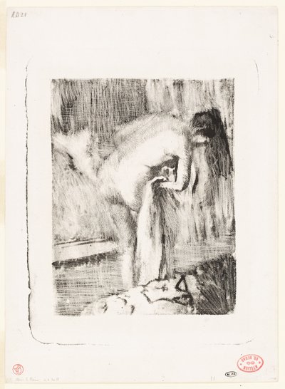 Po kąpieli II autorstwa Edgar Degas
