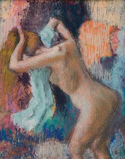 Po kąpieli Kobieta susząca się; Apres le bain, femme s