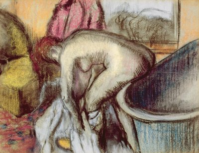 Po kąpieli, ok.1895 autorstwa Edgar Degas