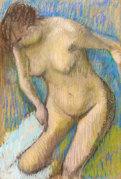 Po kąpieli autorstwa Edgar Degas