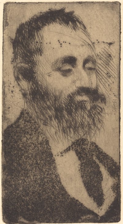 Alfons Hirsch autorstwa Edgar Degas