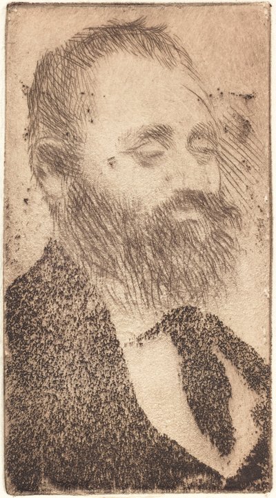 Alfons Hirsch autorstwa Edgar Degas