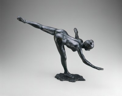 Arabeska, model 188590, odlew 191921. autorstwa Edgar Degas