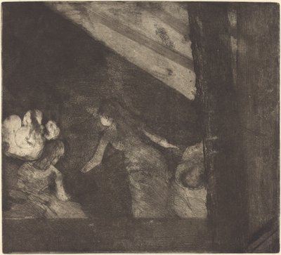 W Cafe des Ambassadeurs autorstwa Edgar Degas