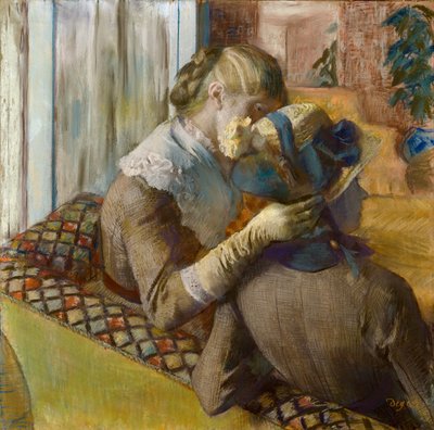 U Millinerów, 1881. autorstwa Edgar Degas