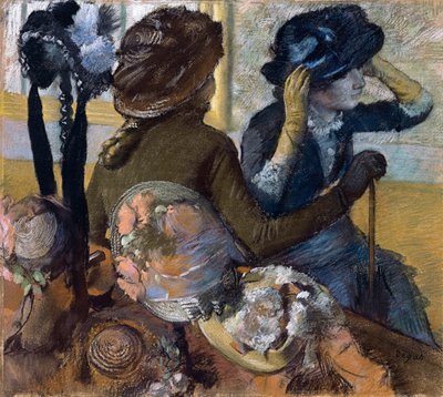 U Milliners, 1882 autorstwa Edgar Degas