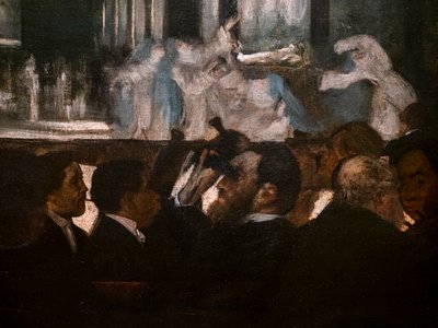 Balet Roberta Diabła (detal). 1871-1872. Olej na płótnie. autorstwa Edgar Degas