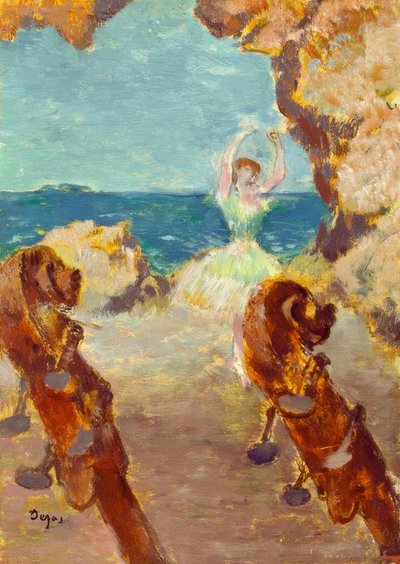 Teatr Baletowy autorstwa Edgar Degas