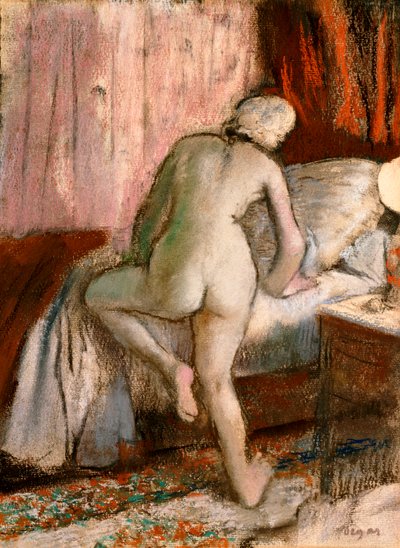 Pora snu, ok. 1883 autorstwa Edgar Degas