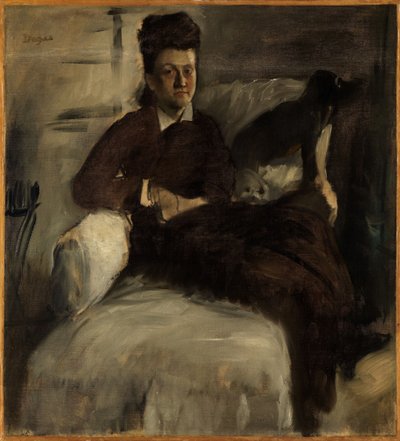 Portret Madame Jeantaud autorstwa Edgar Degas