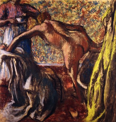 Śniadanie po kąpieli; Śniadanie po kąpieli, ok. 1895-98 autorstwa Edgar Degas