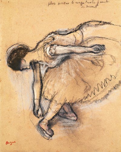 Tancerz autorstwa Edgar Degas