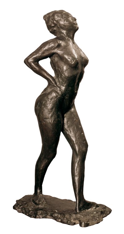 Tancerz w stanie spoczynku, rzeźba Edgara Degasa, ok. 1882-95 autorstwa Edgar Degas