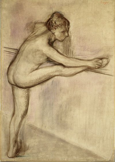 Tancerka w barze autorstwa Edgar Degas