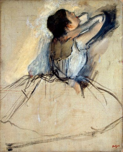 Tancerz, ok. 1874 r. autorstwa Edgar Degas