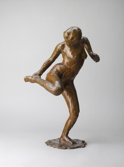 Tancerka patrząca na podeszwę prawej stopy, 1882-1895 autorstwa Edgar Degas