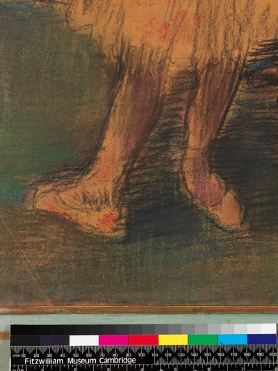Tancerze w skrzydle autorstwa Edgar Degas